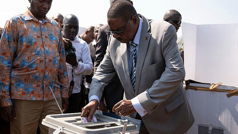 Malawi : l'opposant Peter Mutharika en tête de la présidentielle