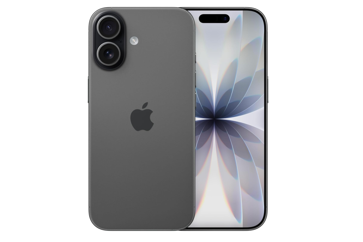 Das iPhone 17 vor weißem Hintergrund.