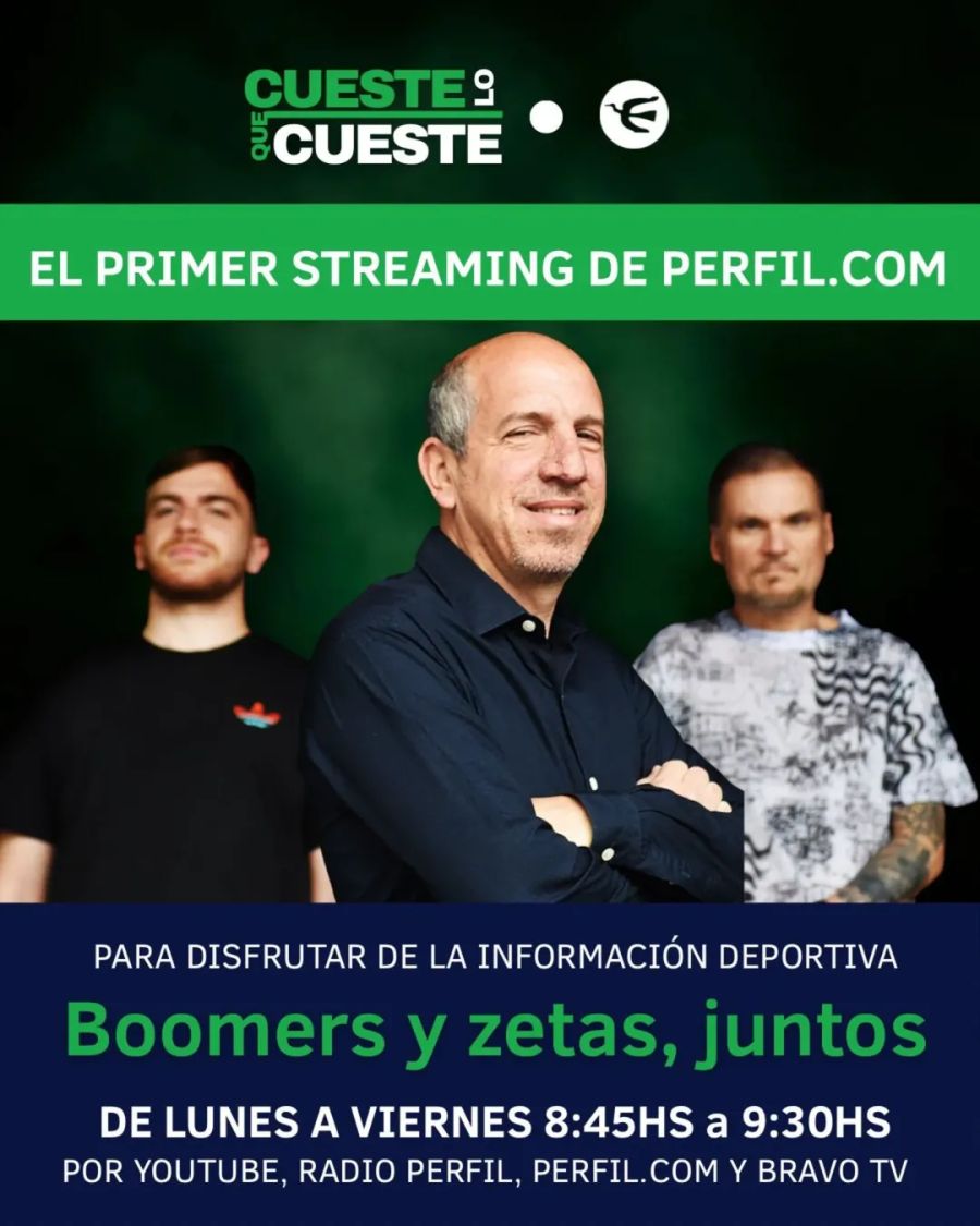 Ahora: Cueste lo que cueste, el streaming de análisis deportivo de ...