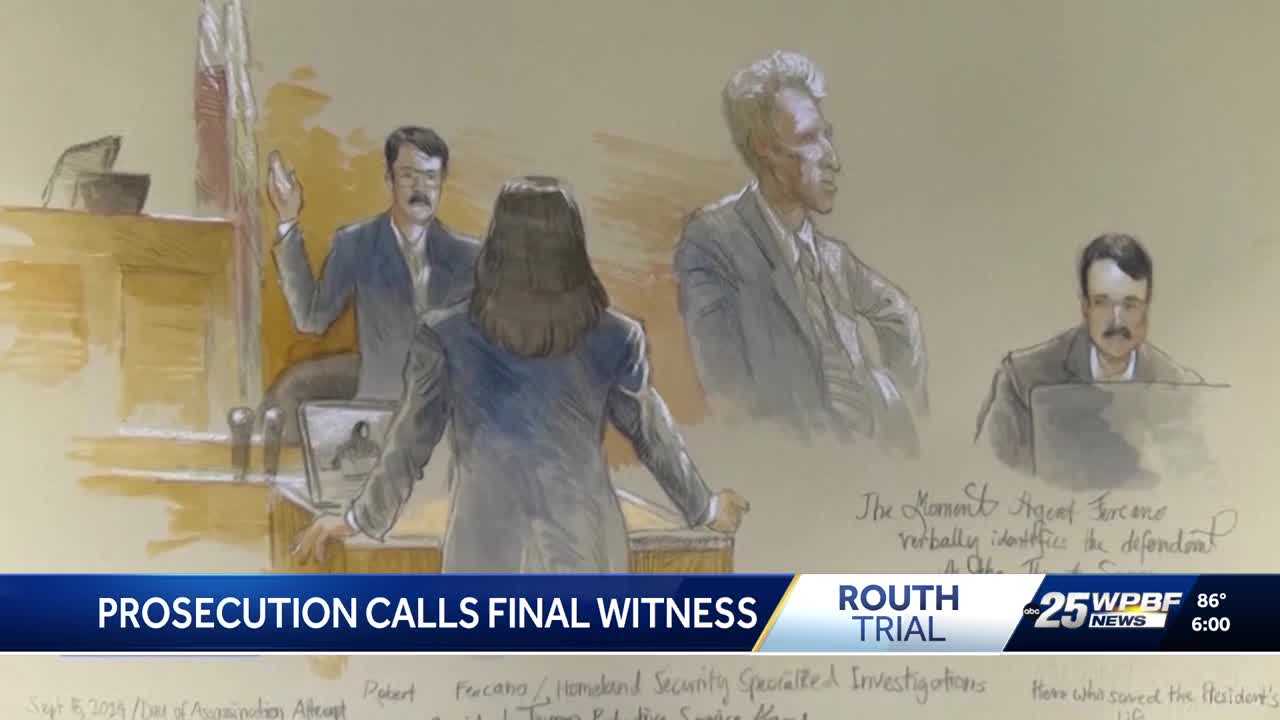 Prosecution rests in Ryan Routh attempted-assassination trial after ...