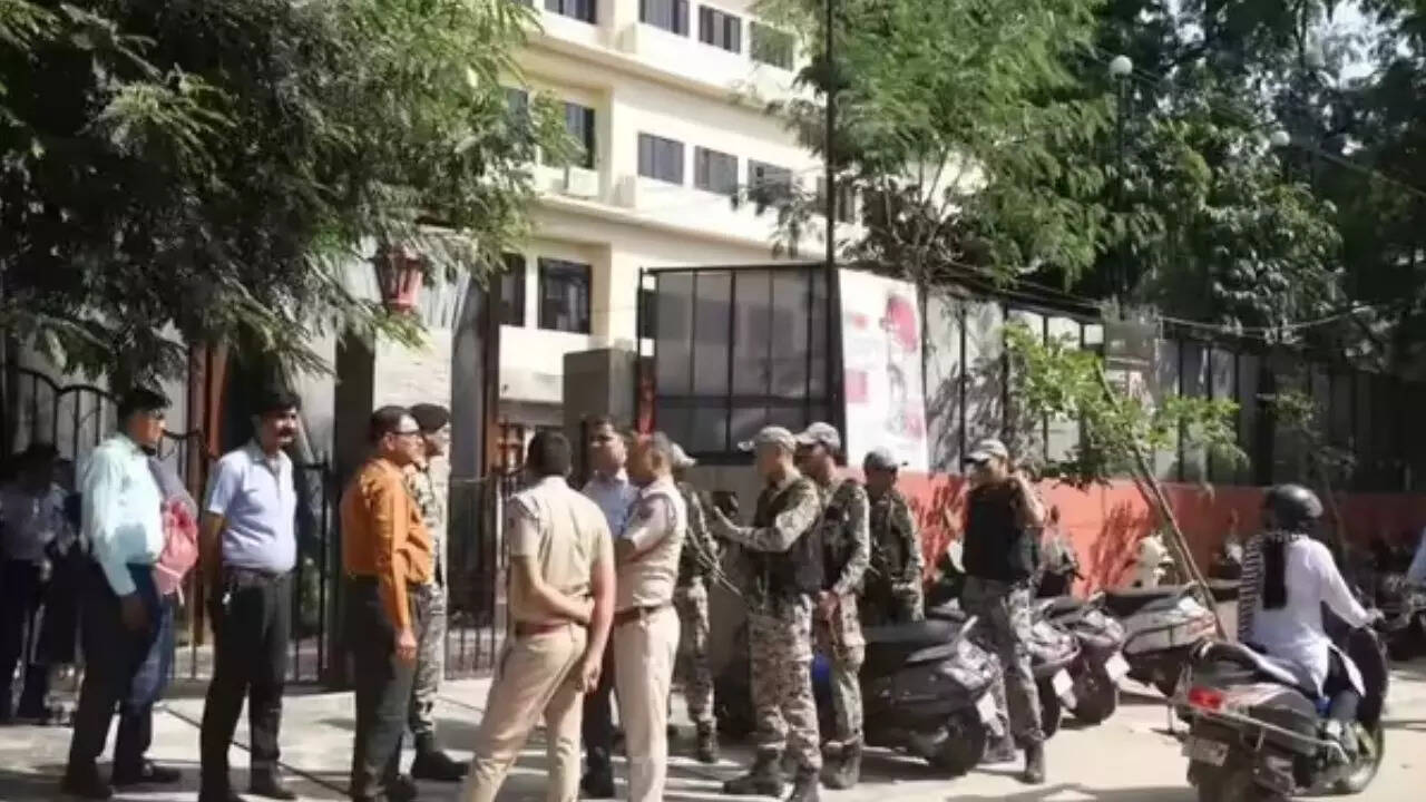 Multiple Delhi Schools Receive Bomb Threats Students Staff Evacuated