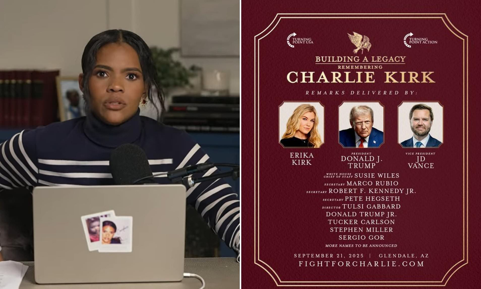 Featured - Was Candace Owens At Charlie Kirk Memorial