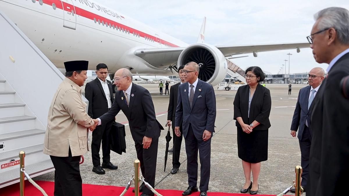 Prabowo Tiba di Osaka, Jelajahi Paviliun Indonesia di Expo 2025