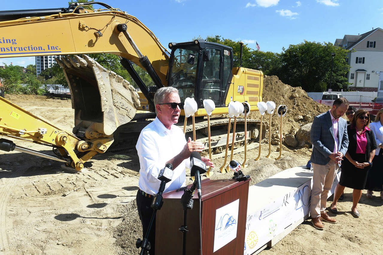 Construction begins on affordable housing site in Stamford's West End