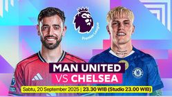 Prediksi Skuad dan Live Streaming Manchester United vs Chelsea di Premier League 2025