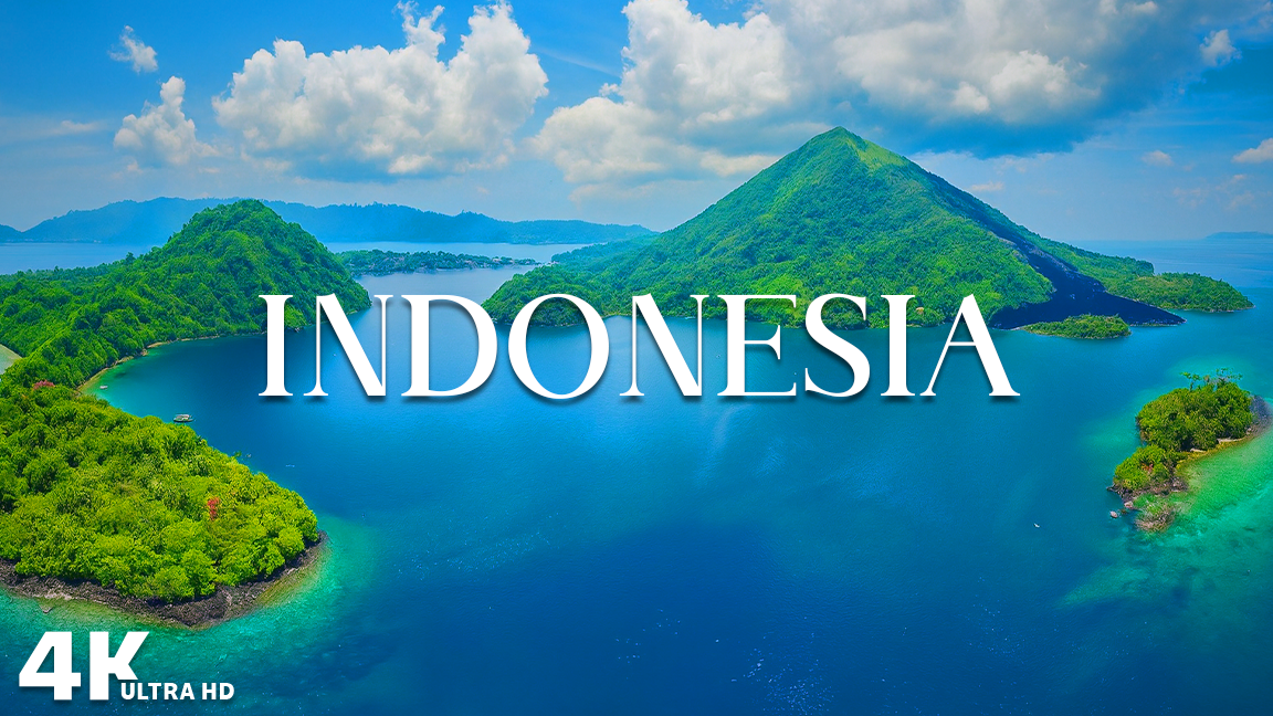 Exploring Indonesia Scenic Drone Film in 4K