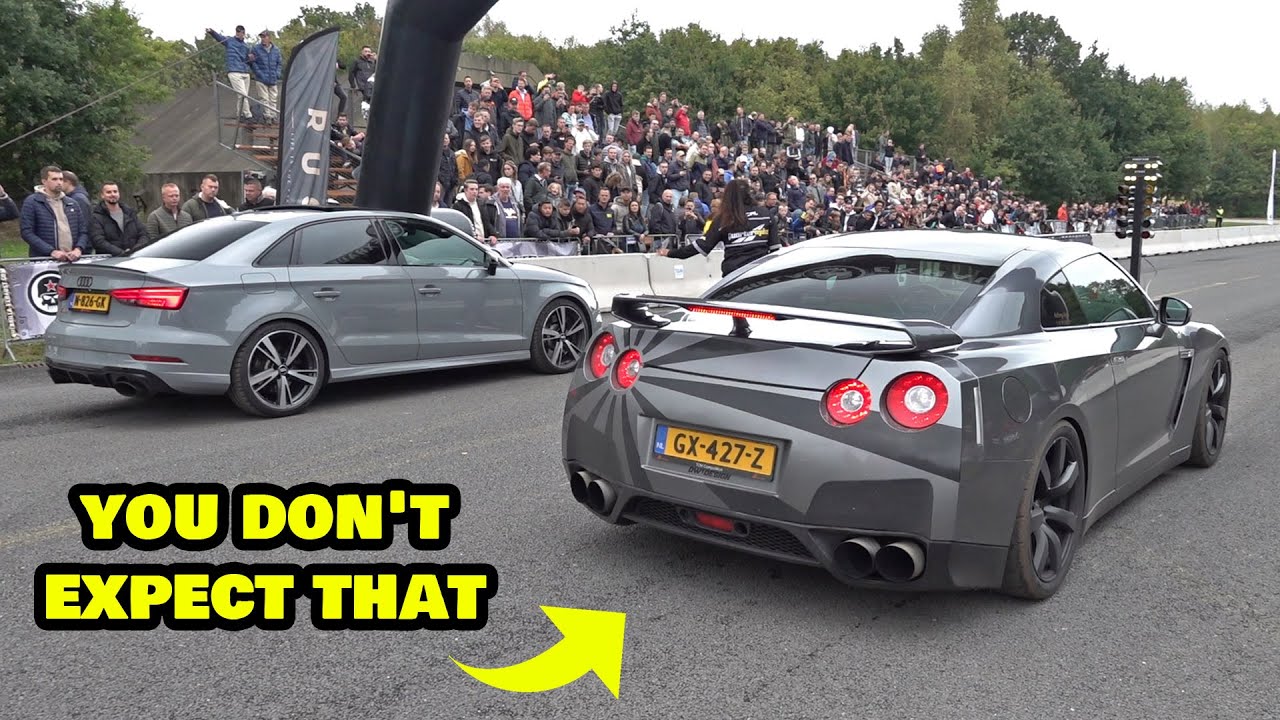 Nissan GT-R R35 vs Audi RS3 TTE700