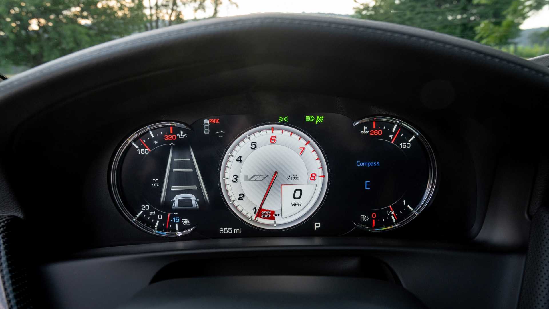 2019 Cadillac CT6-V -- Instrument Cluster