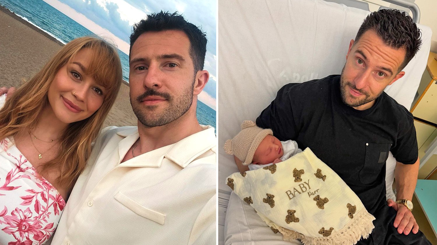 Michael Parr has become a dad! (Picture: Instagram)