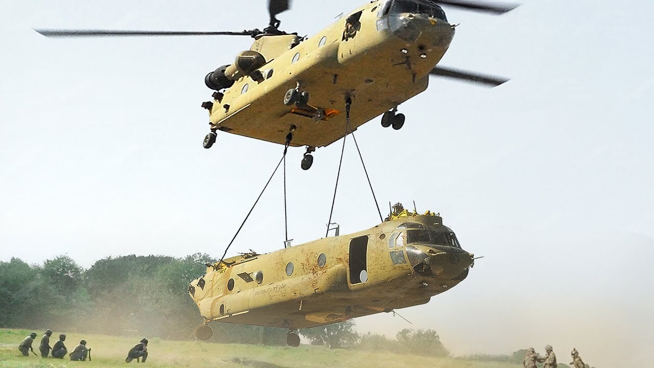 US employs advanced methods to recover helicopters in combat situations