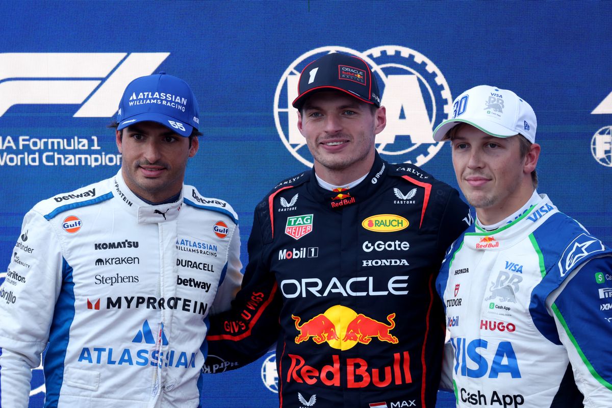 'Absolute cinema!' reacts to Verstappen Baku pole