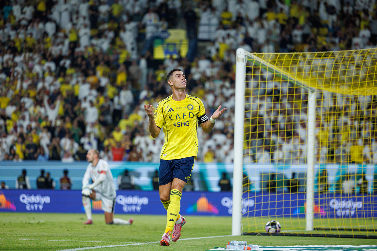 Dois gols de CR7, outros dois de Félix e Al Nassr segue sobrando na Liga Saudita