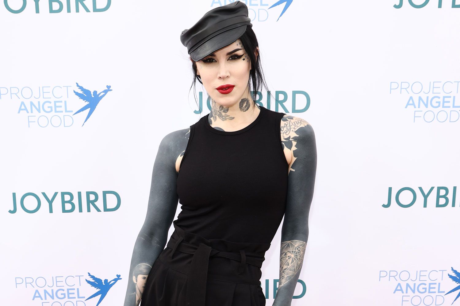 Kat Von D Shows Off New Tattoos While Promoting Album Release After