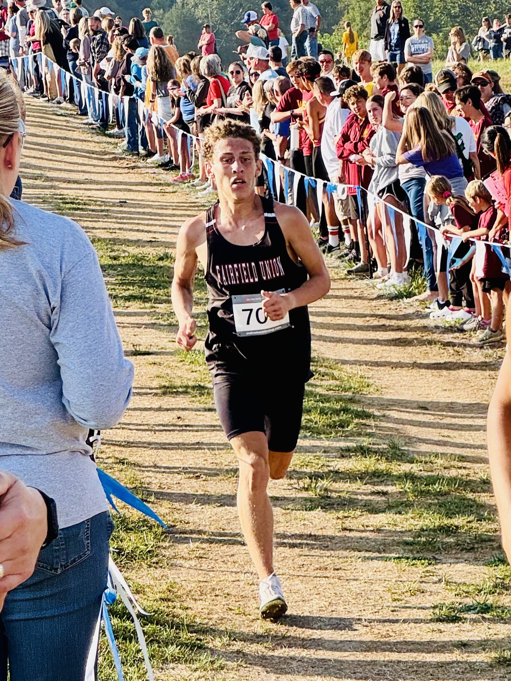 Lancaster’s Allen and Fairfield Union’s Runkle lead the way at the Bob ...