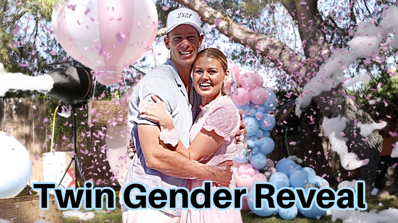 Twin gender reveal + matching with an expecting mom + bad news