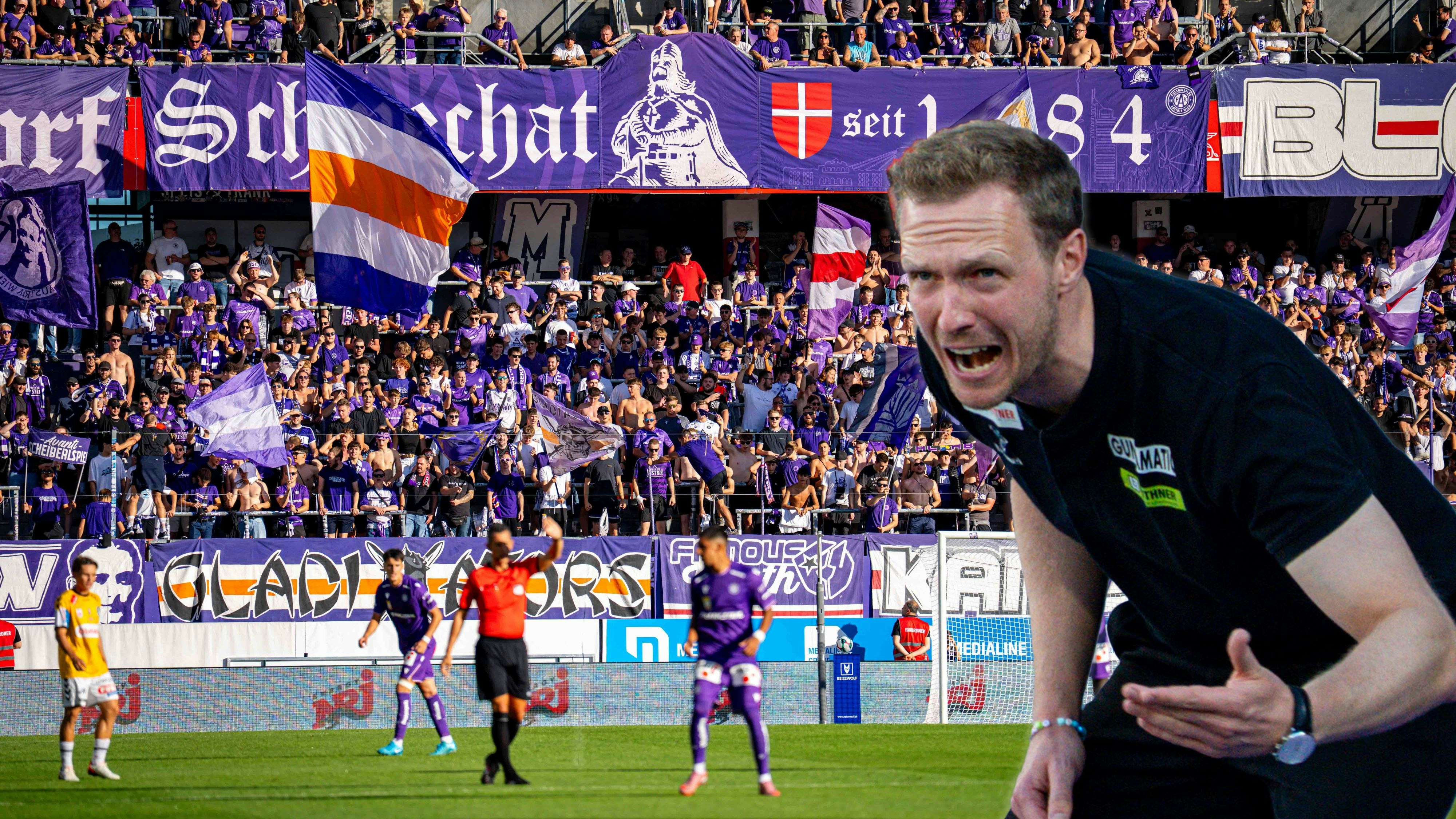 Ried-Trainer sicher: Niederlage auch wegen Austria-Fans