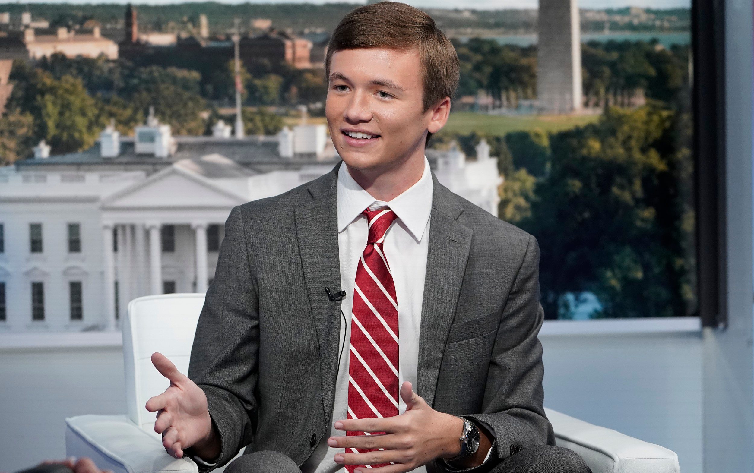 Brilyn Hollyhand is one of the most followed young conservative influencers of his generation - Getty Images /John Lamparski