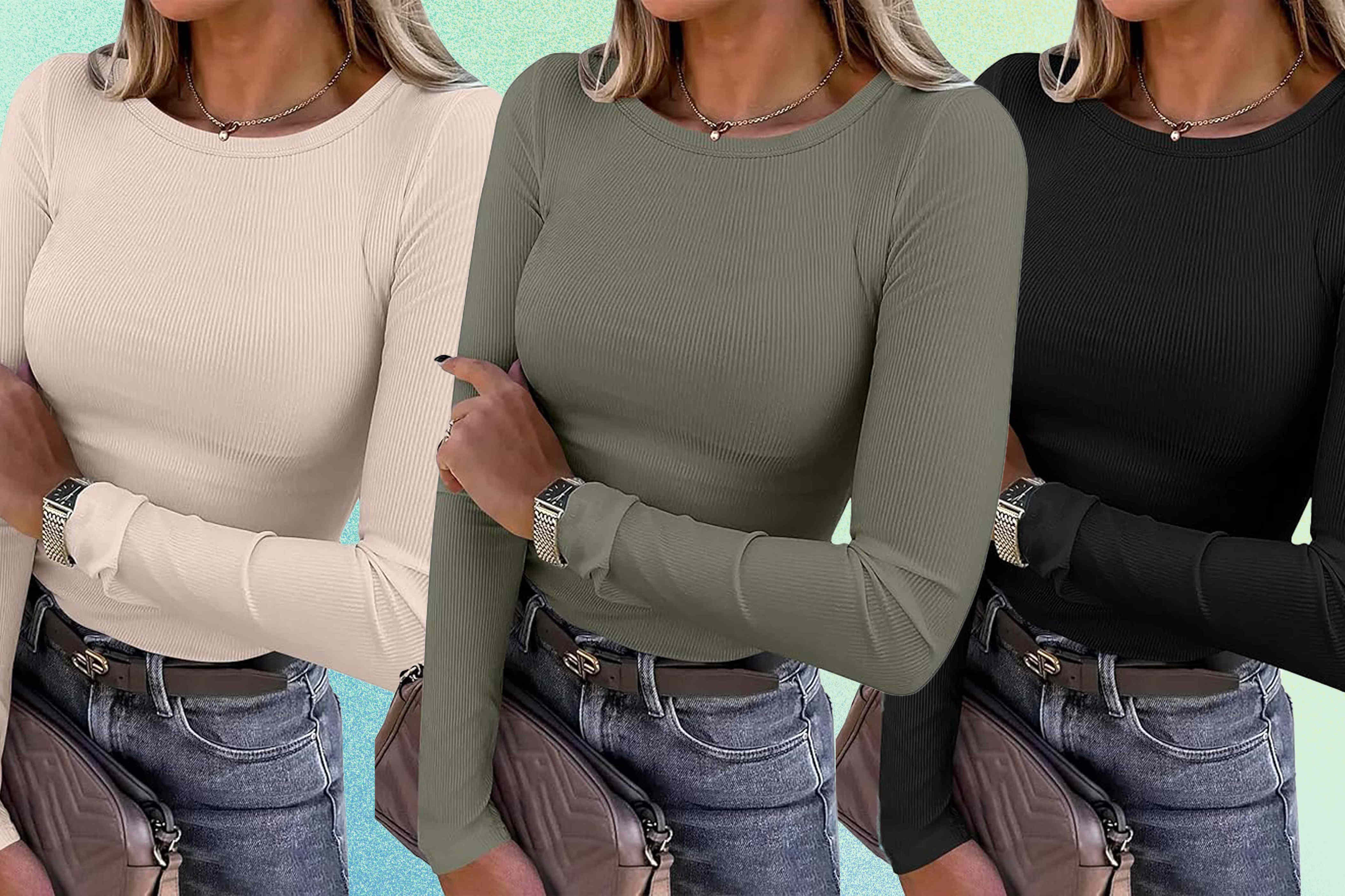 Teona long sleeve relaxed top - FINAL SALE
