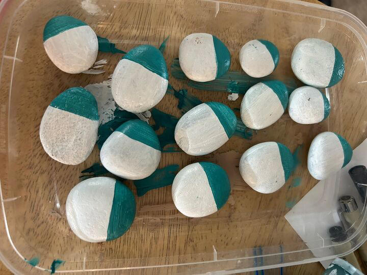 -Painted Rocks Turn Into Surf Side Cottages