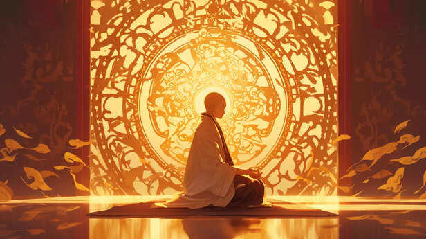 Illustration of the four Yugas in Hindu cosmology, showing the gradual decline of virtue and spiritual awareness, and the timeless lessons each epoch teaches about life, morality, and resilience.