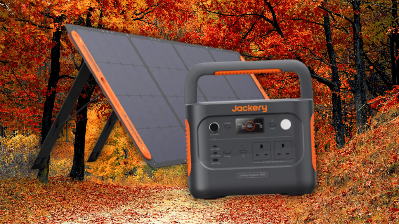 Jackery has cut £678 off its Solar Generator 1000 v2 package (aff)