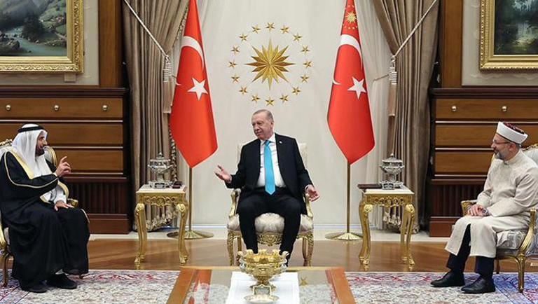 Cumhurbaşkanı Erdoğan, Suudi Arabistan Hac ve Umre Bakanı Tevfik er-Rabia'yı kabul etti