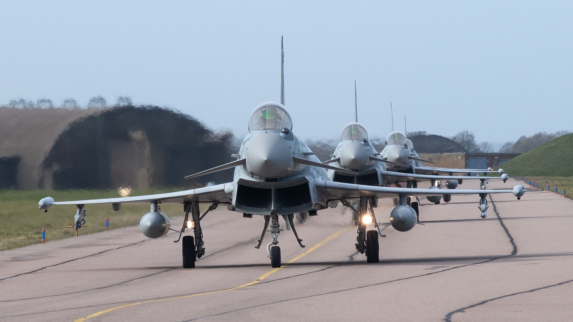 The 7 RAF main operating bases in the UK