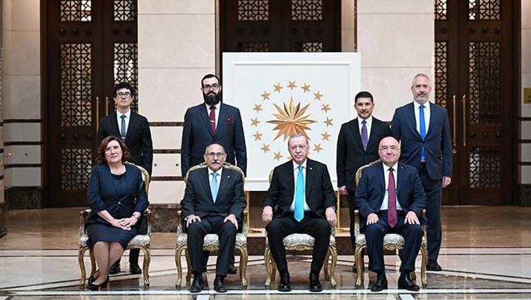 Cumhurbaşkanı Erdoğan, 4 ülkenin büyükelçisini kabul etti