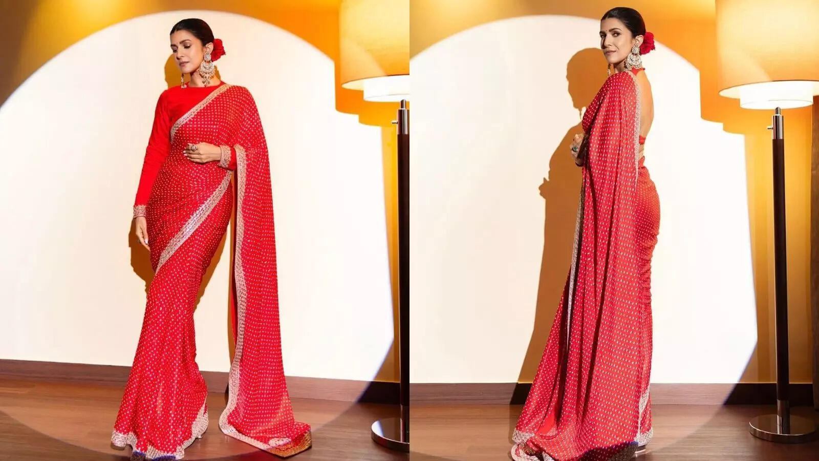 Nimrat Kaur’s Stunning Saree Look Steals All the Limelight