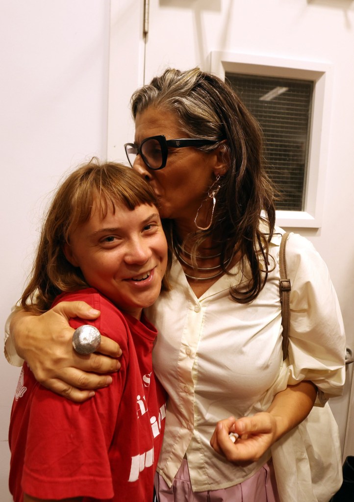 Greta Thunberg’s flotilla for Gaza caught on fire after being ‘hit by