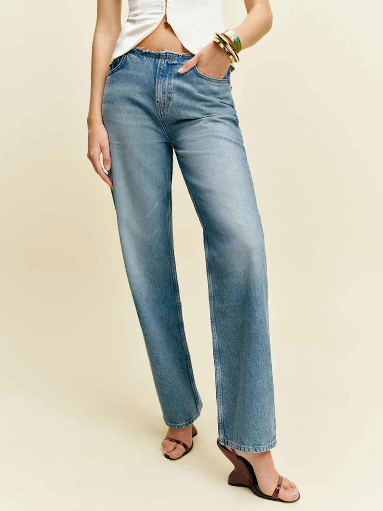 Charlee Low Rise Straight Leg Jeans