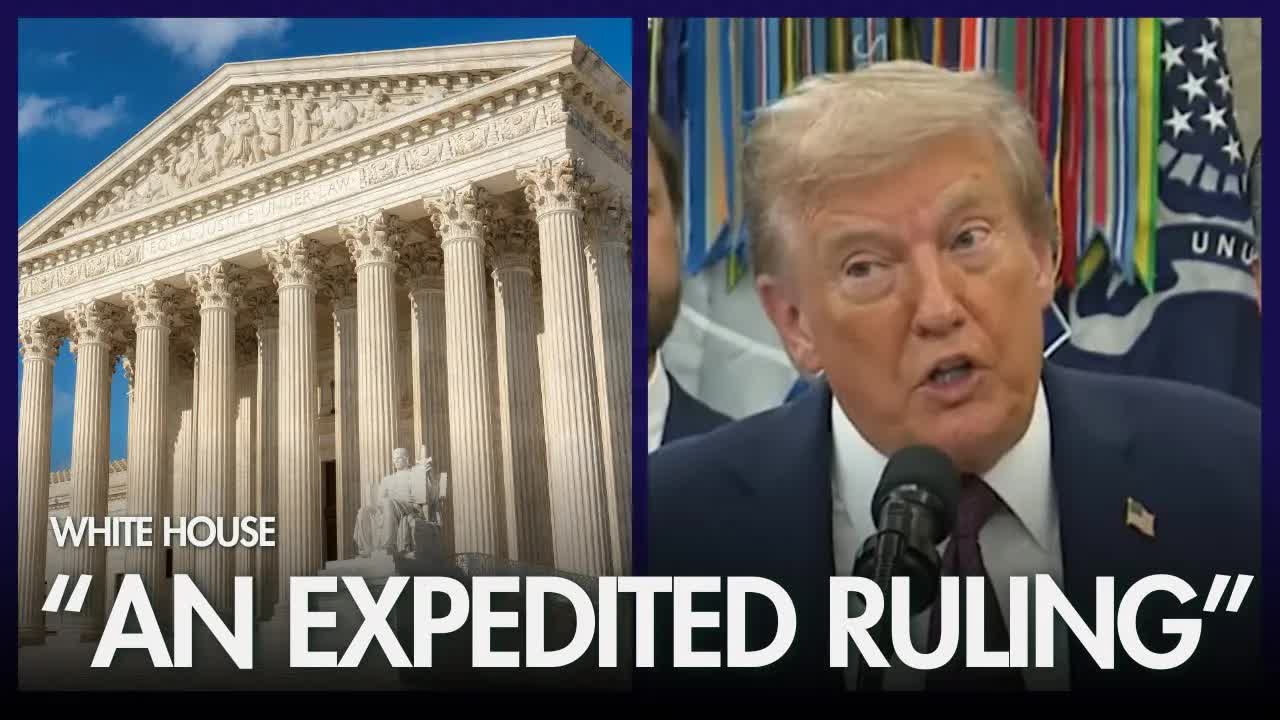President Trump Discusses Tariff Lawsuit: Were Going to Ask for an ...