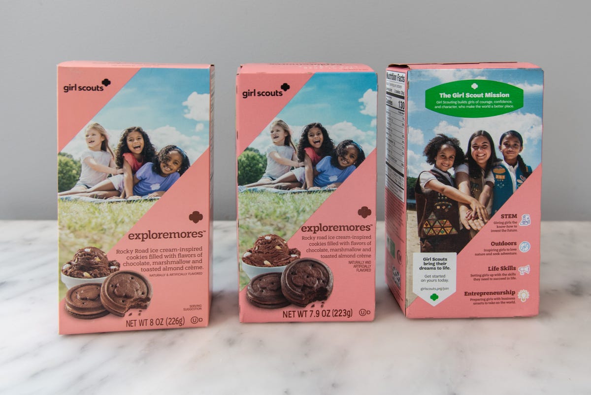 I tried the newest Girl Scout cookie flavor—and immediately hid the box ...