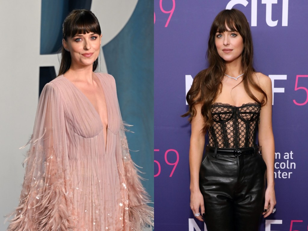 Dakota Johnson Turned Heads With a Backless Pink Mini-Slip Dress for Elle  Brasil