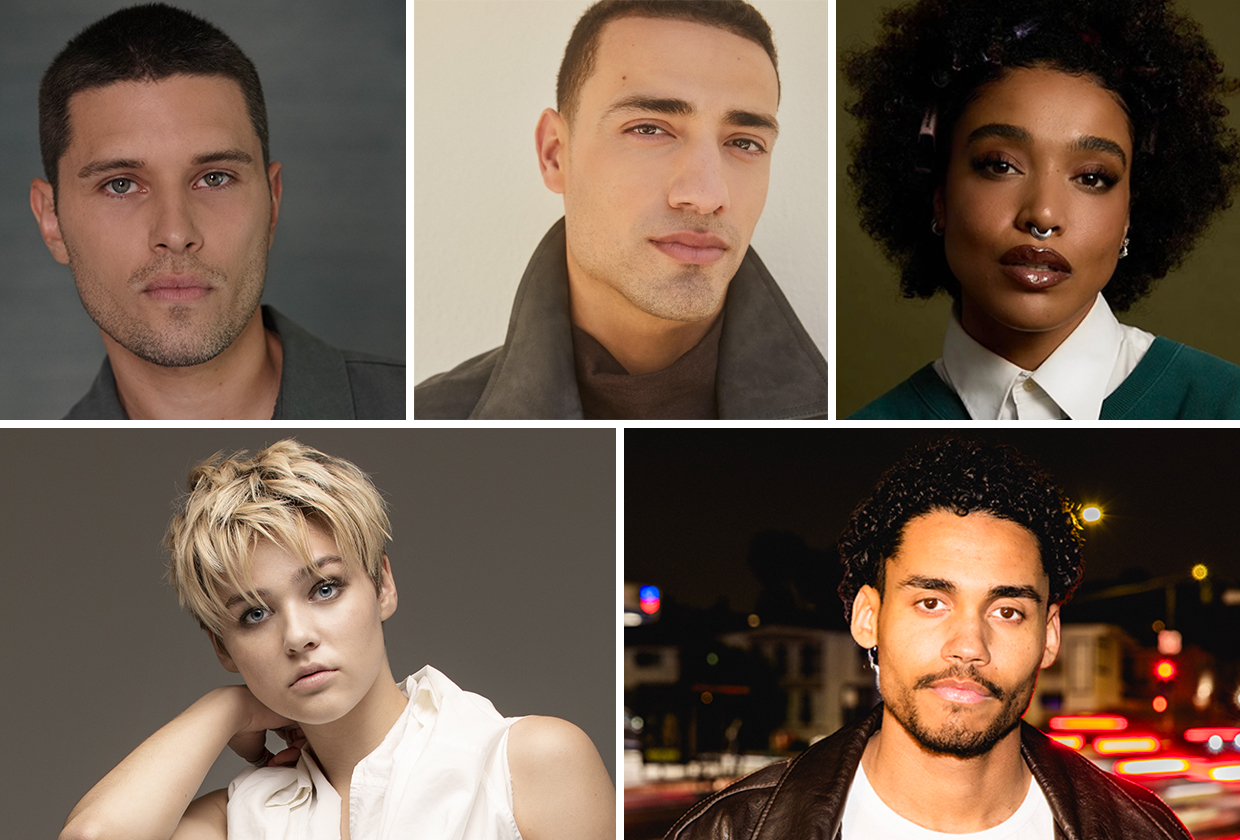 Ronen Rubinstein, Freddy Miyares, Lucy Barrett, Zyra Gorecki and Adain Bradley