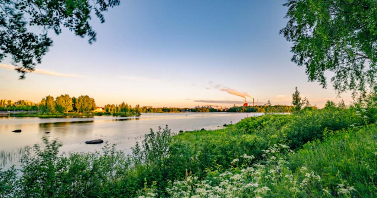 Oulu, Finland, landscape and cityscape under midnight sun (Representative Image Source: Getty Images | Photo by Ivan Lesic)