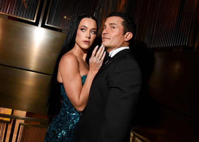 Katy Perry and Orlando Bloom at 2024 New York Ready to Wear Fashion Week