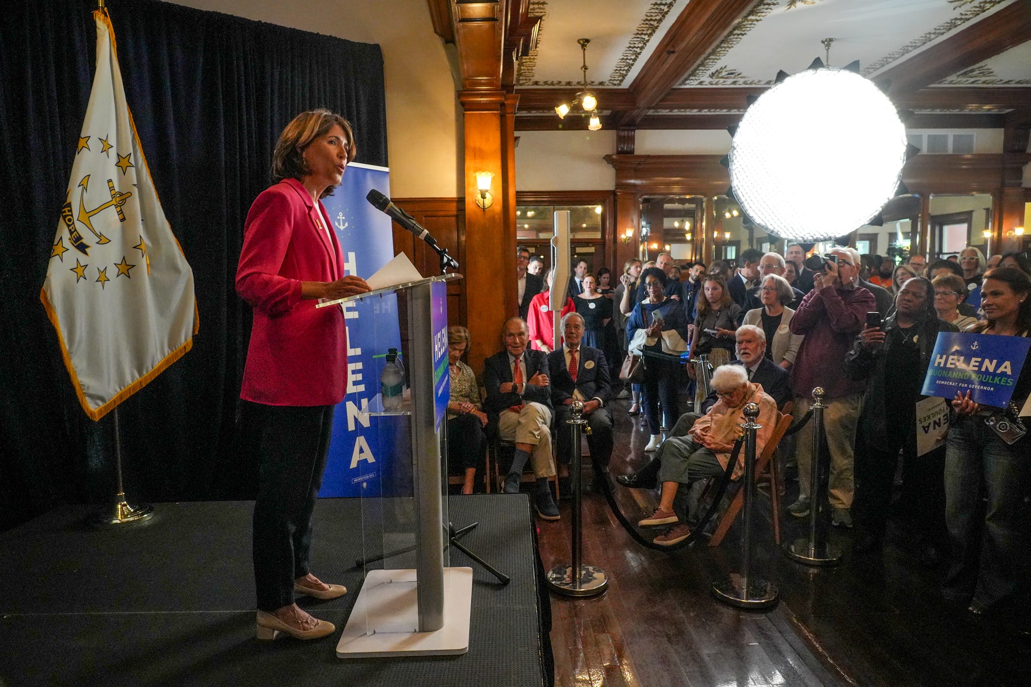 Foulkes leads McKee by 16 points in new poll of governor's race