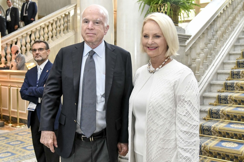 Wife of late Sen. John McCain facing calls to resign from UN post over ...