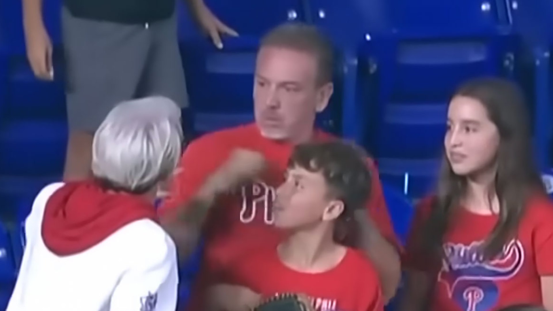Dad Involved in Viral Ball-Snatching Tells Fans Not to Attack Phillies ...