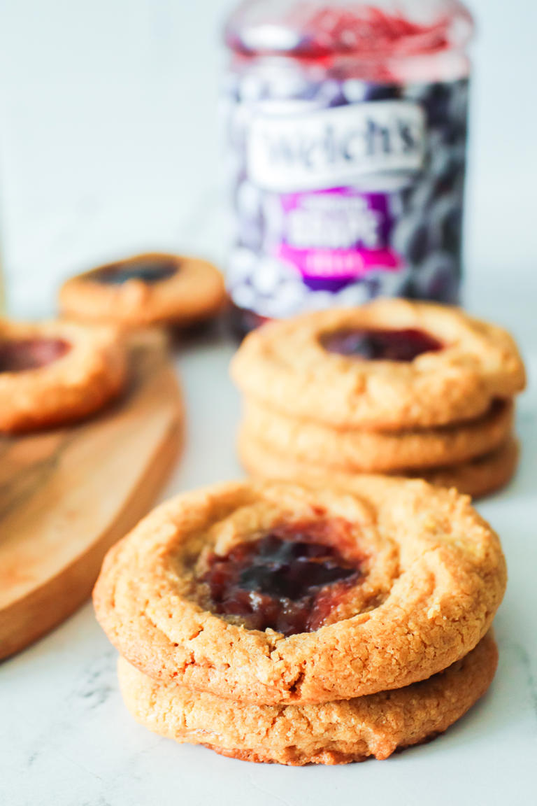 Peanut Butter and Jelly Cookies