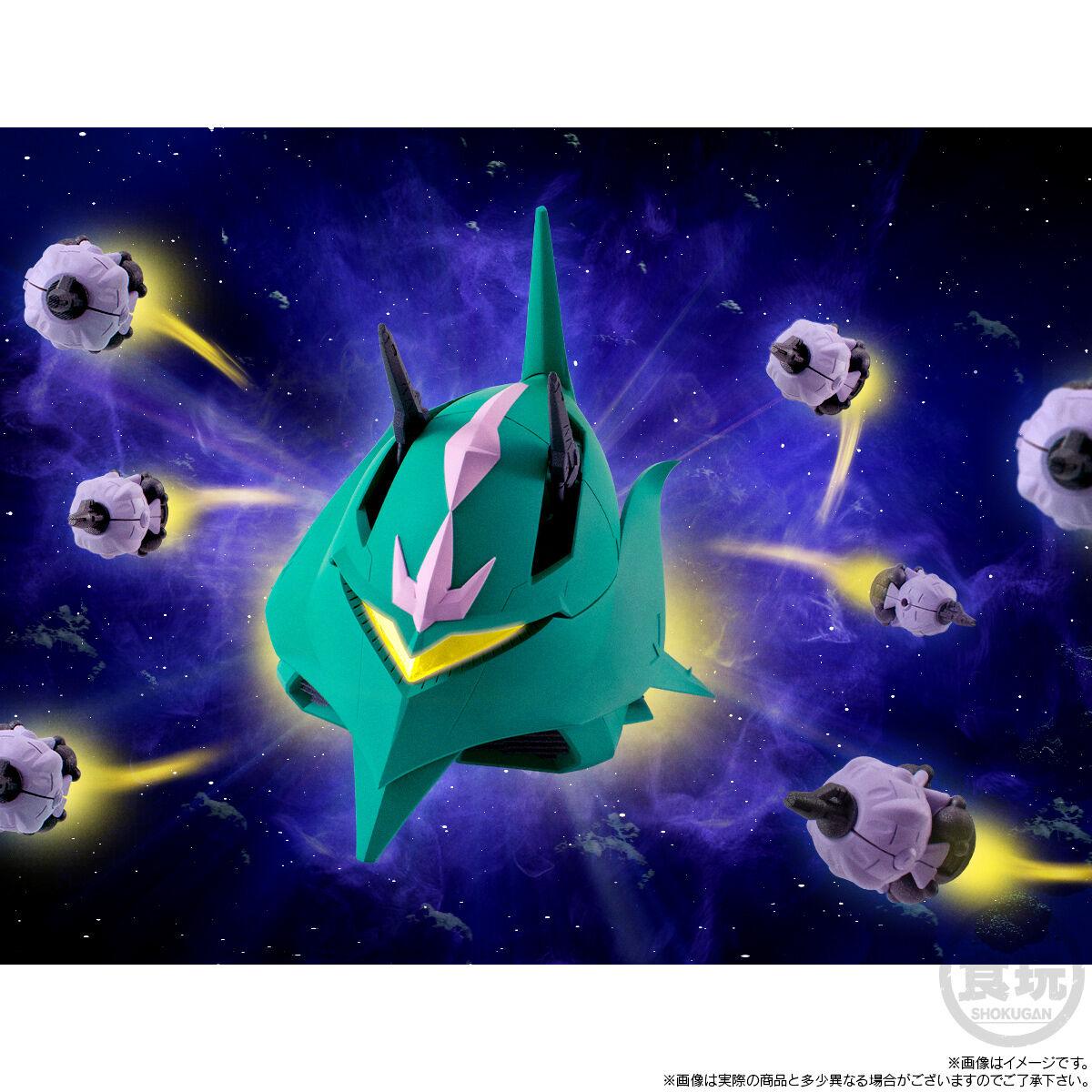 ガンダム：ララァ専用MAが食玩「FW GUNDAM CONVERGE」に ビット射出！