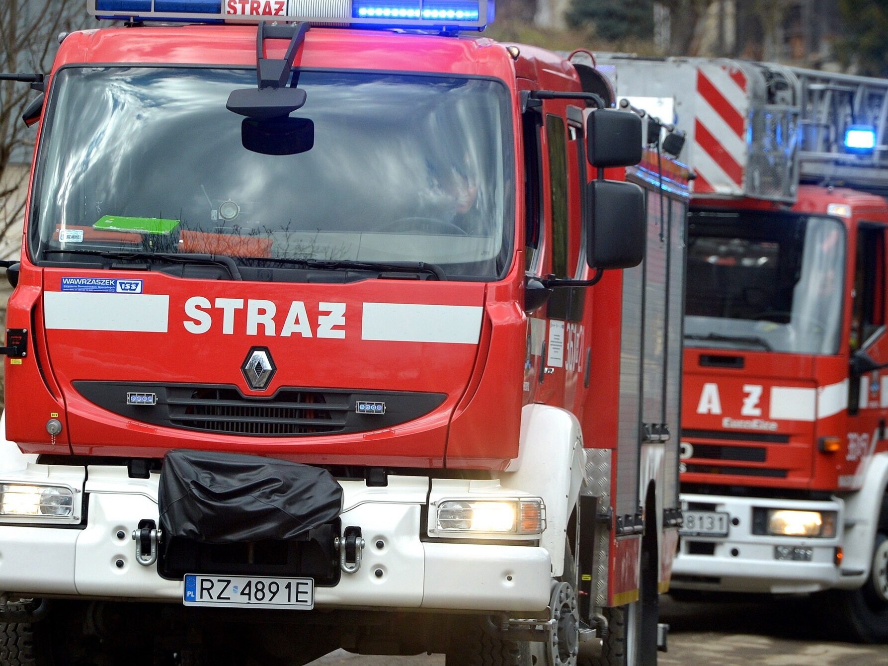 Alarm dla policjantów w czterech województwach. Straż pożarna w stanie ...