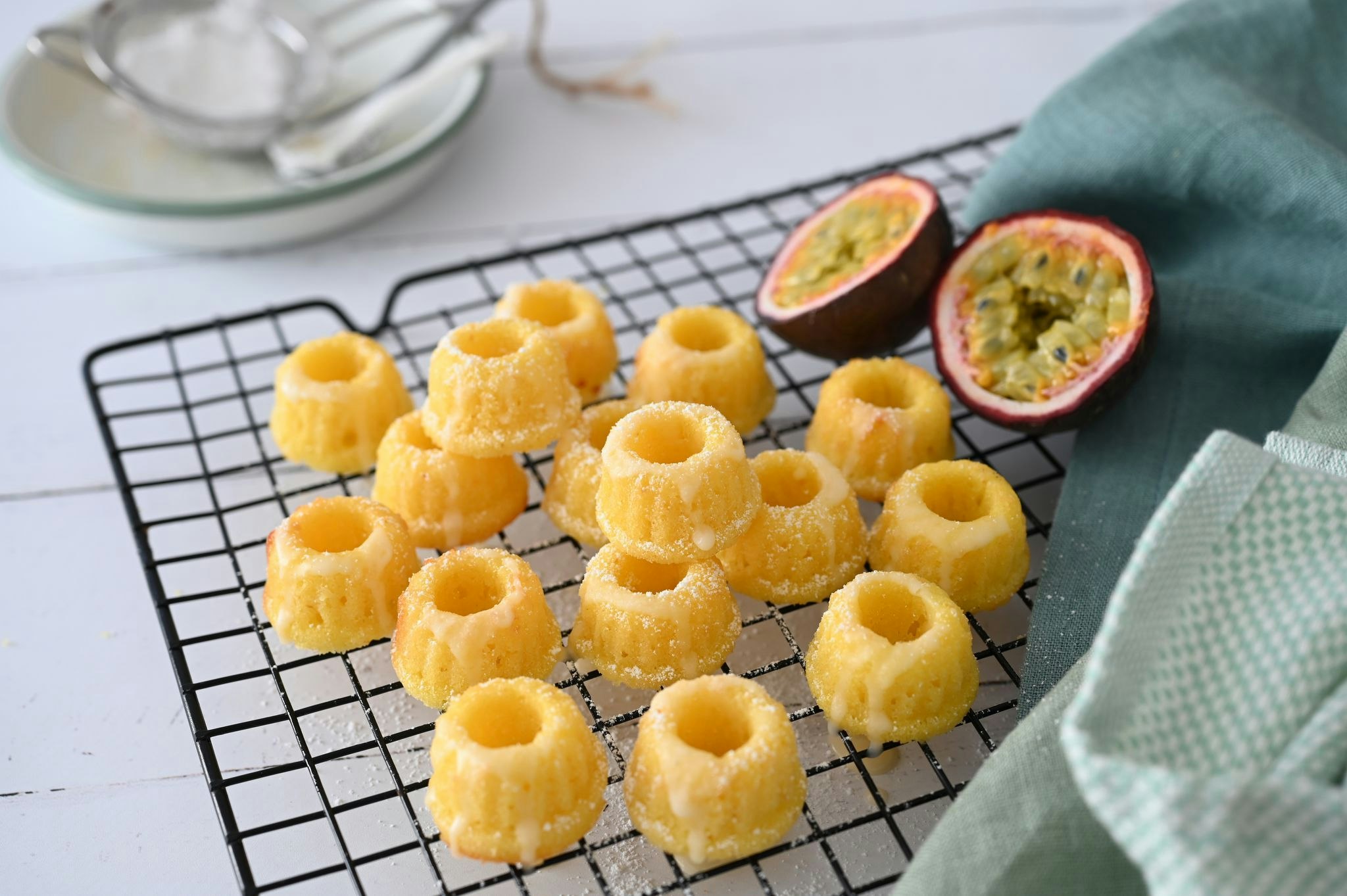 Rezept der Woche: Mini-Guglhupf mit Buttermilch und Passionsfrucht