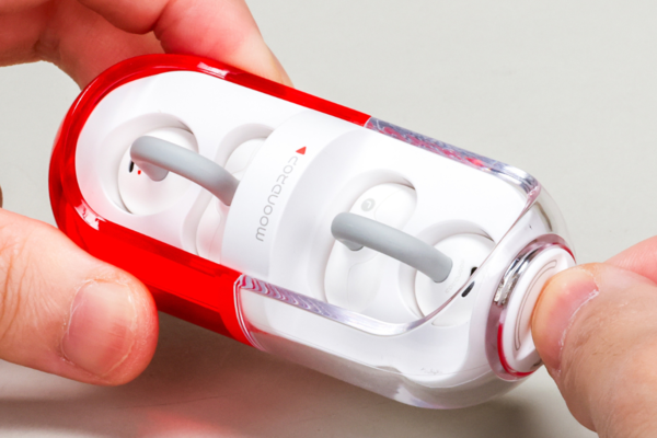 【美品】moondrop pill イヤーカフ型　イヤホン 水月雨 (MOONDROP)初のイヤーカフ型ワイヤレスイヤホン「Pill