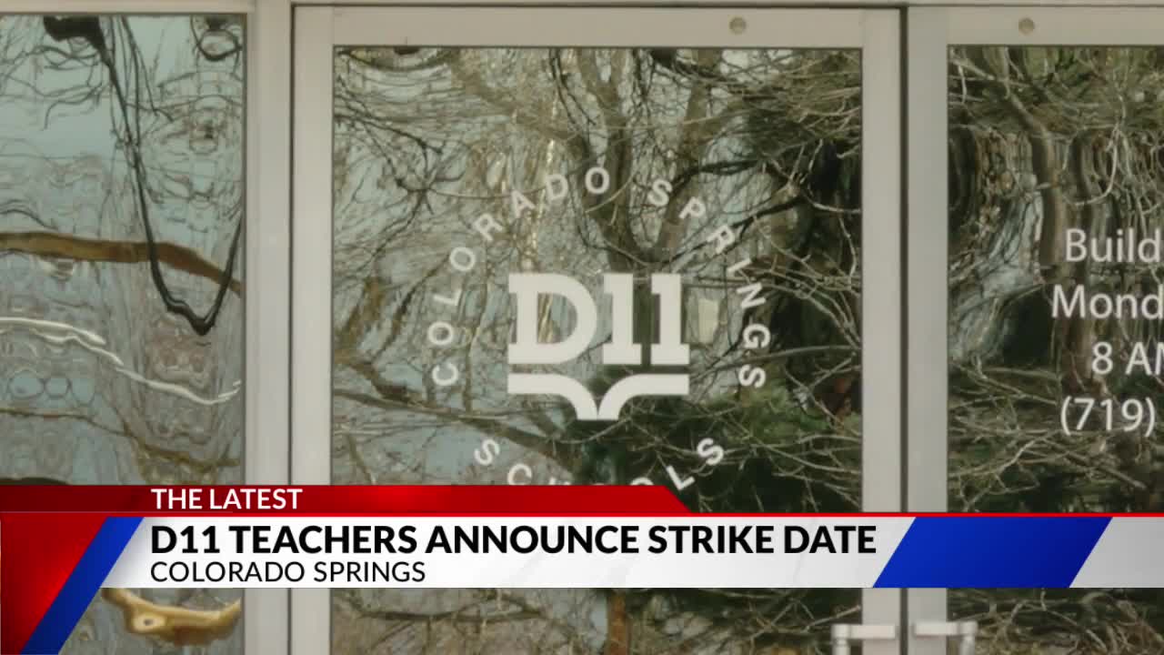 D11 teachers announce strike date