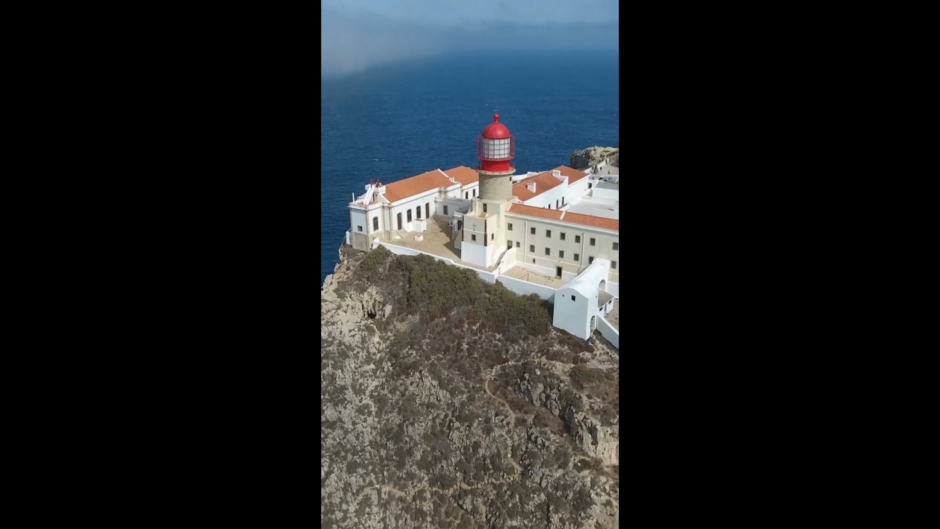 Cabo Vicente: Stunning Drone Views of Portugal's Coast.