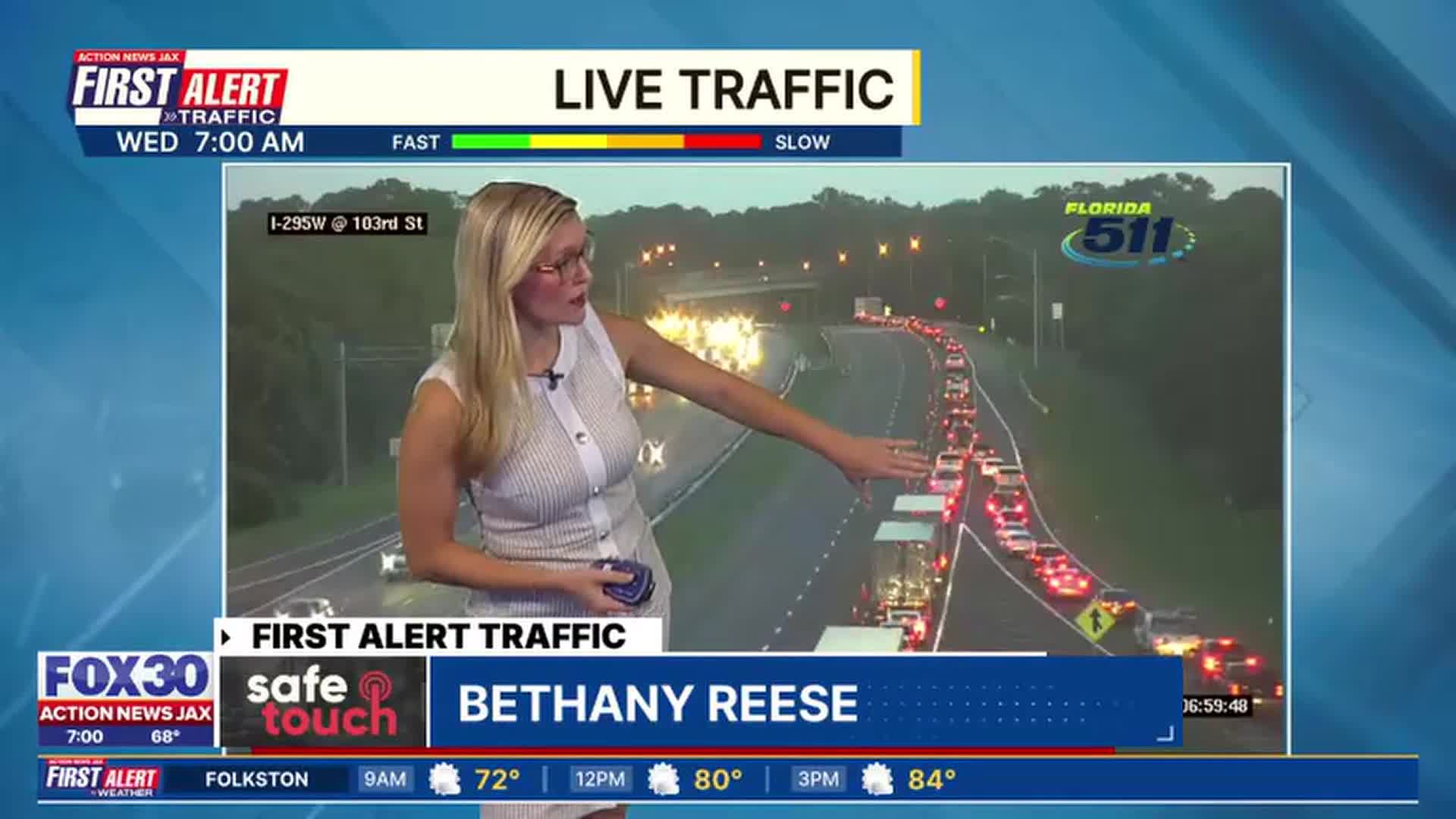 FIRST ALERT TRAFFIC: I-295 construction causing major delays in ...