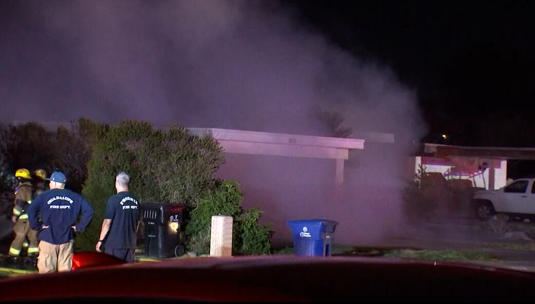 Charging electric vehicle catches fire, spreads to Tempe home