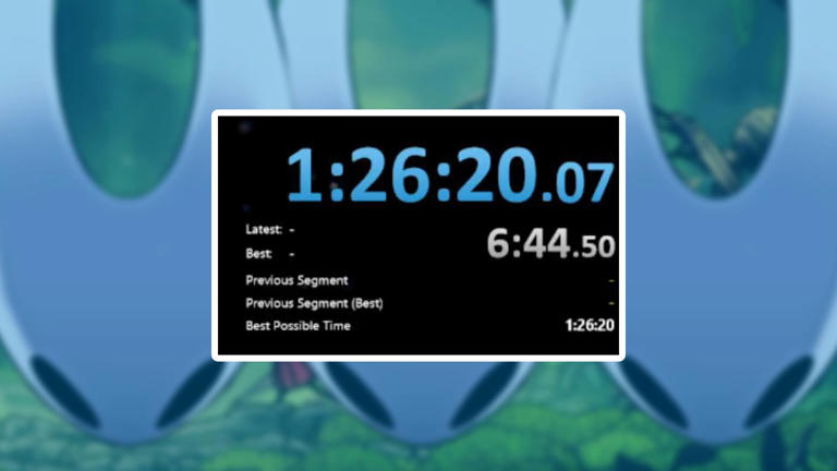 While we're struggling with Hollow Knight Silksong, speedrunners are
